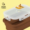 矽膠摺疊保鮮盒-寶可夢角色-1200ml