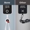 環扣包覆設計，無金屬扣具，不刮傷手機及手機殼