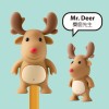 麋鹿筆套公仔