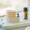 [任選2入禮盒]原木擴香台 + 天然精油