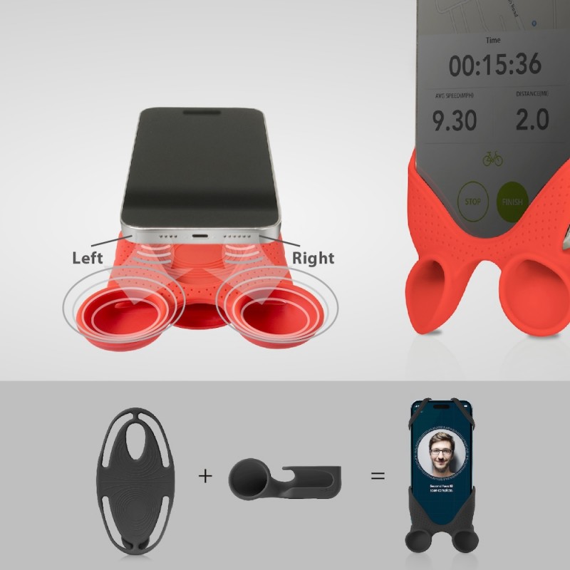 利用聲反射原理將聲音放大並導向自己。