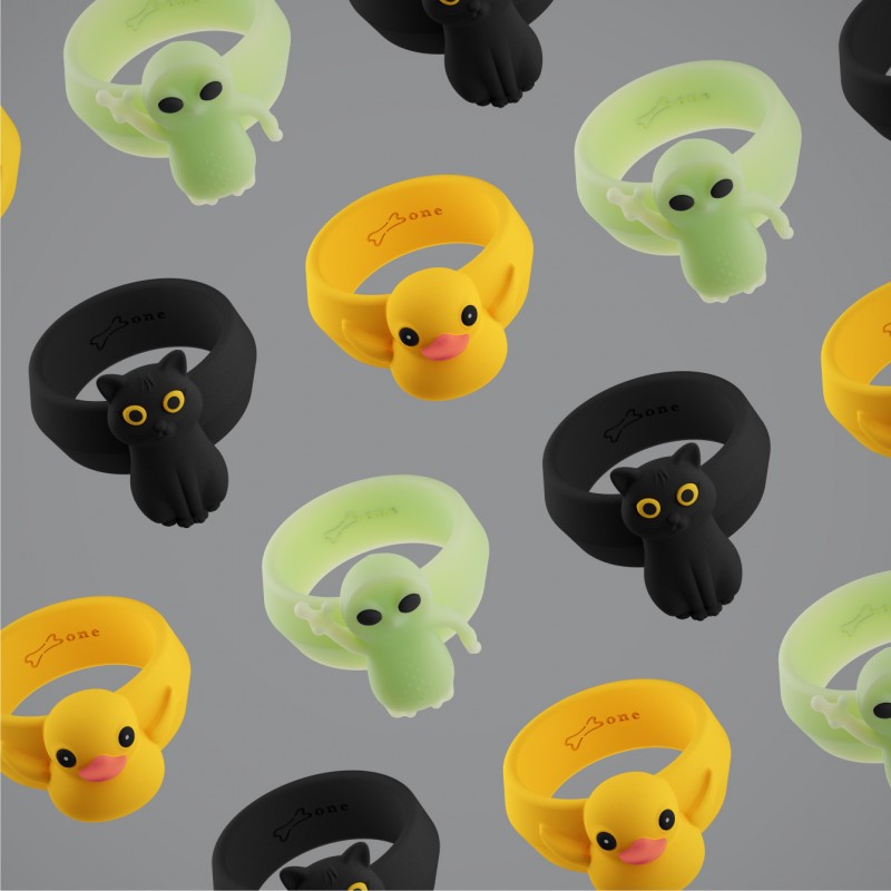 煞車綁角色有型加分，點綴把手 派提鴨、喵喵貓、外星人任你挑