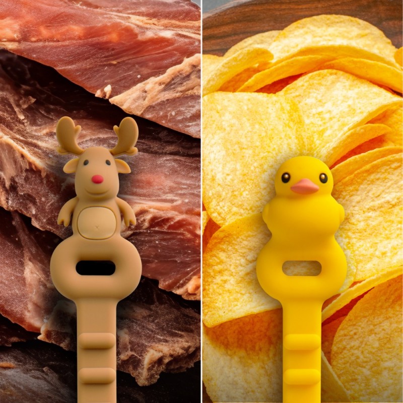 派提鴨 守護美味的零食餅乾 麋鹿先生 守護可口的鮮味肉乾