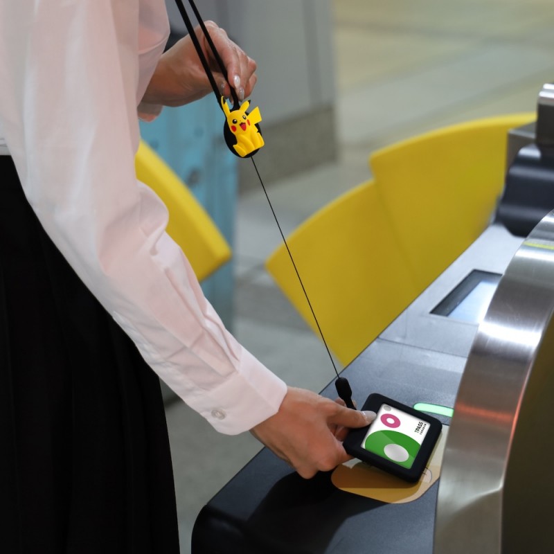 頸掛伸縮開窗識別證套-寶可夢角色