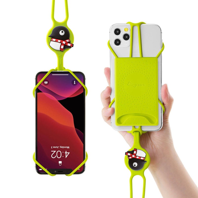 斜背手機綁二代卡套版 - 企鵝小丸