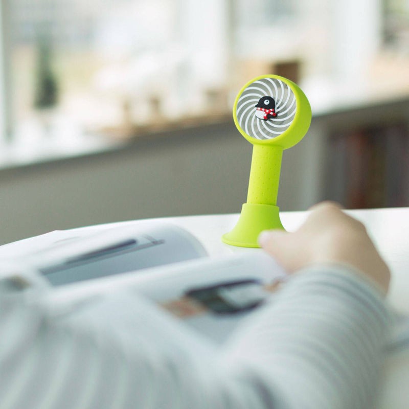 頸掛雙用風扇 - 企鵝小丸