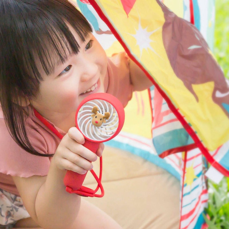 Bone頸掛手持風扇 麋鹿先生