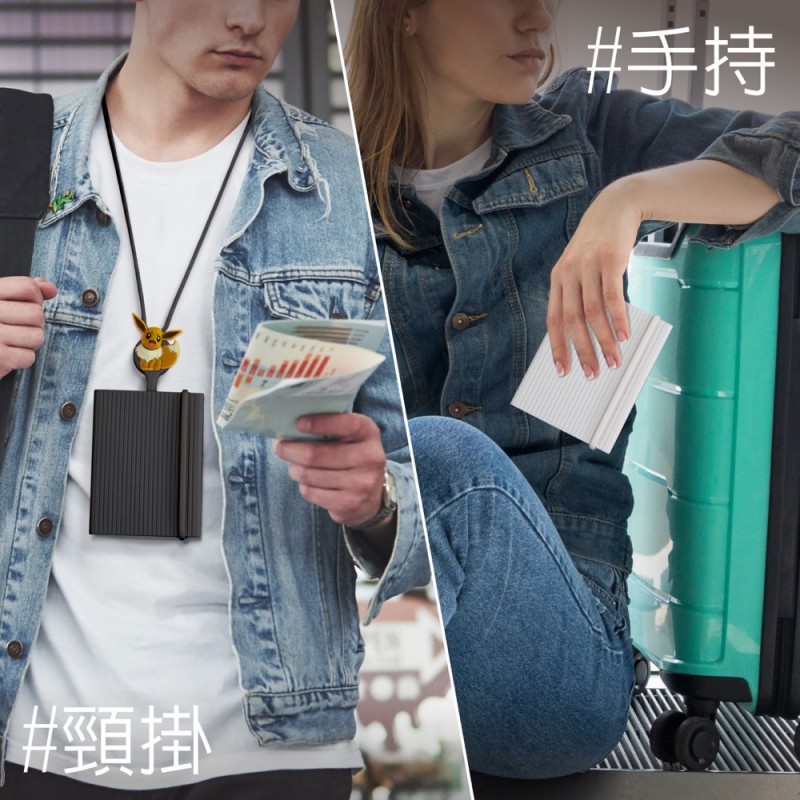 頸掛護照套-Lite-寶可夢角色