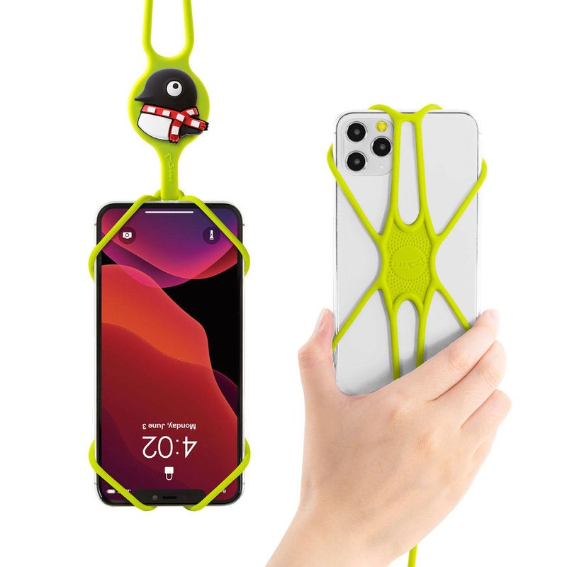 頸掛手機綁二代 - 企鵝小丸 (無卡套)