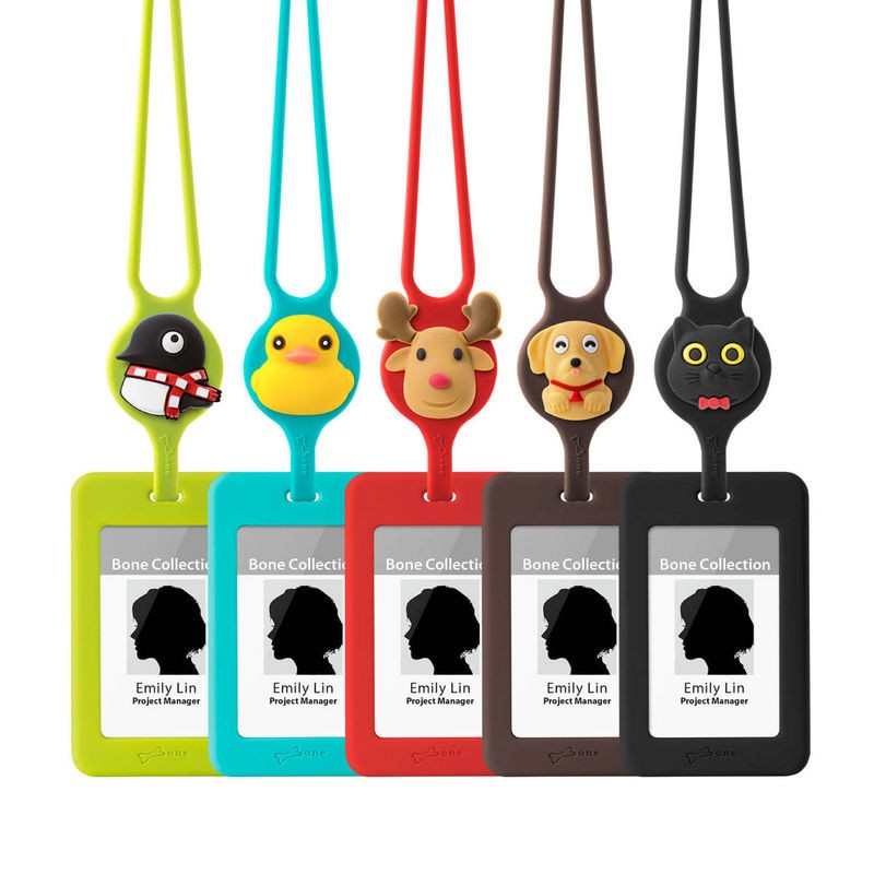 【優集購】頸掛開窗識別證套