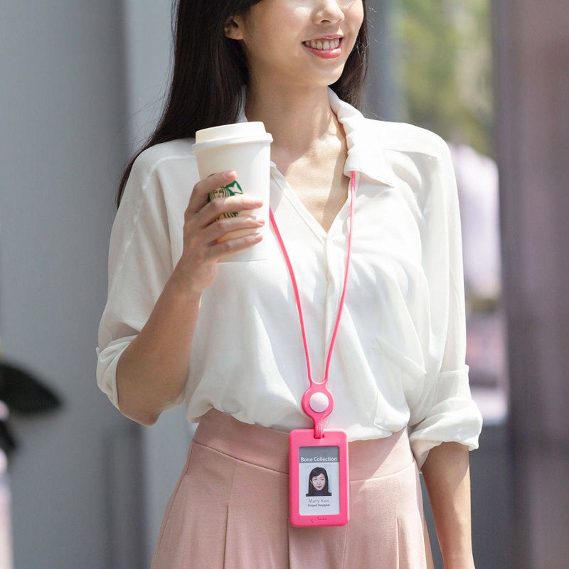 頸掛開窗識別證套