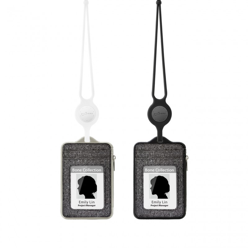 頸掛識別證套-沙紋