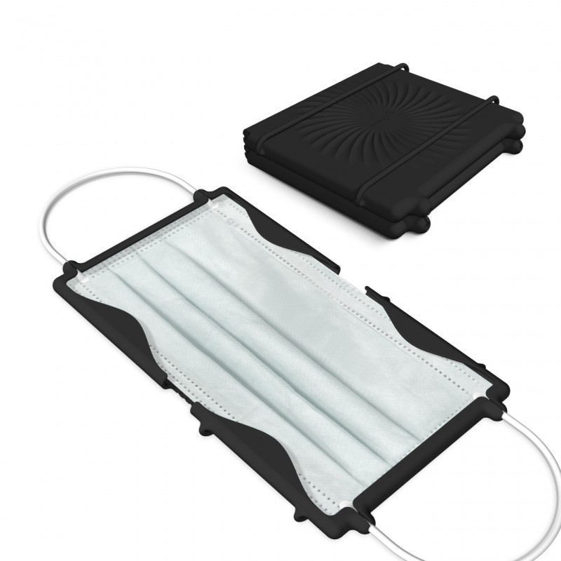 口罩舒壓繩 + 口罩收納夾 + 光離子除菌淨化機