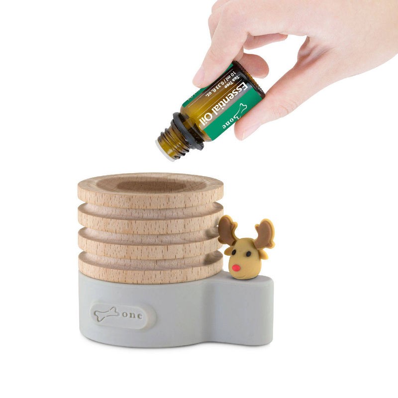 原木擴香台禮物組