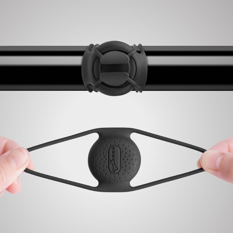 蹦克獨家彈性綁繩設計，一體成型無須其他工具，可秒速快綁快拆