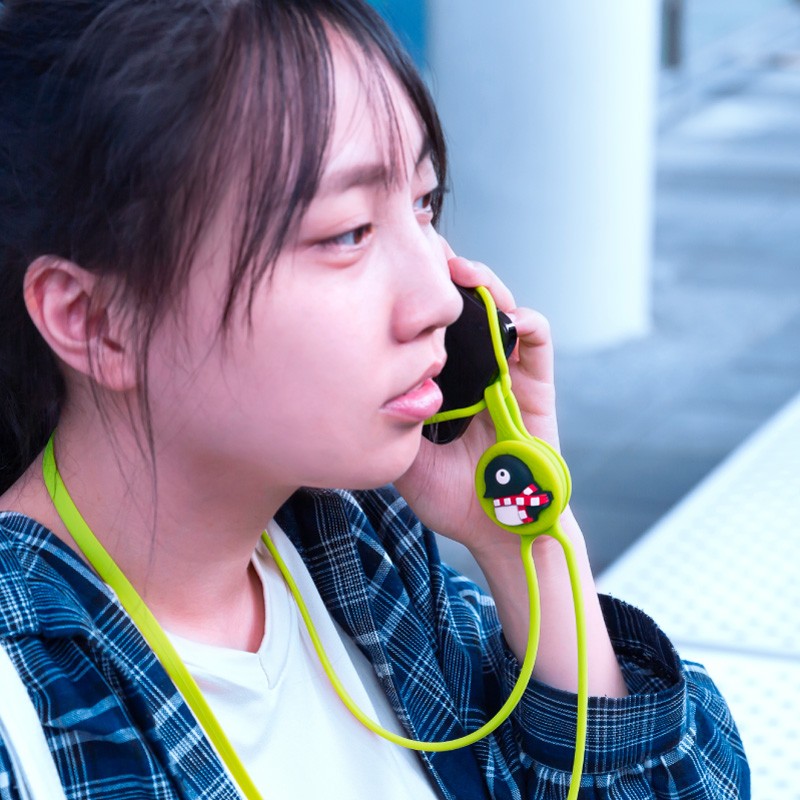 頸掛手機綁二代-感應逗扣(一卡通)