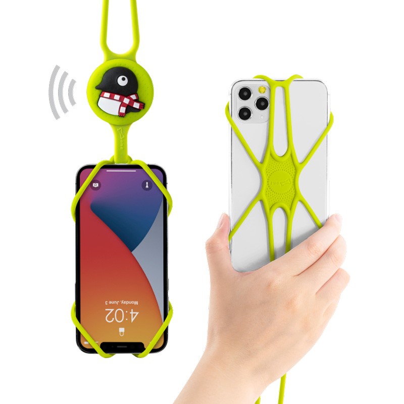 頸掛手機綁二代 - 企鵝小丸 (iPASS感應版)