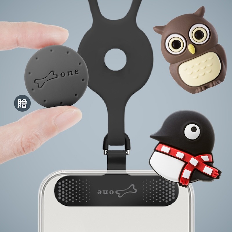 贈送可替換式BONE逗扣，無論簡約俐落或蹦克萌角色，任意搭配替換，也可選購授權款寶可夢角色