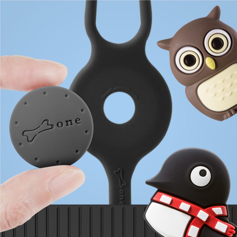 附贈Bone款逗扣，蹦克獨家設計可換式逗扣，有Bone款萌角色，寶可夢授權款等，任意搭配替換角色