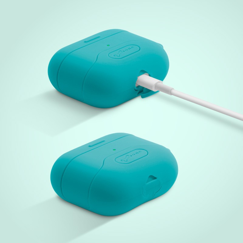 Airpod第三代防塵塞設計防塵防潮，不影響充電線插入充電孔