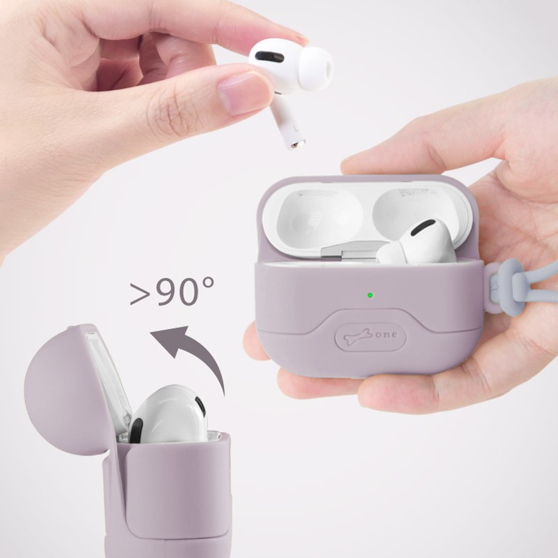 彈力開合設計，開蓋順暢，拿取耳機不阻擋，輕鬆彈指開合