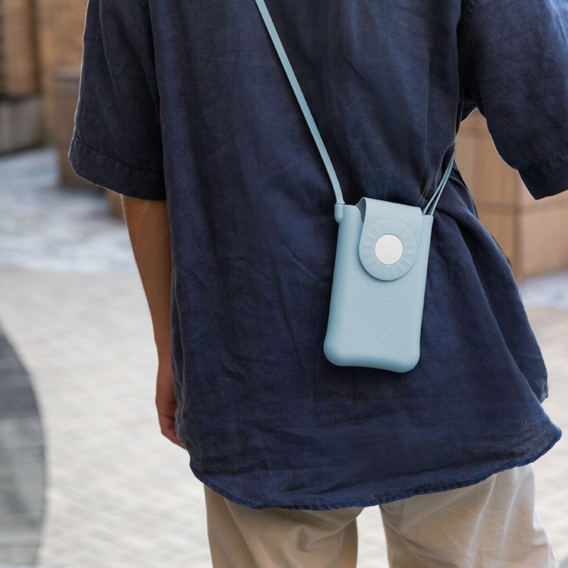 泡泡斜背手機包