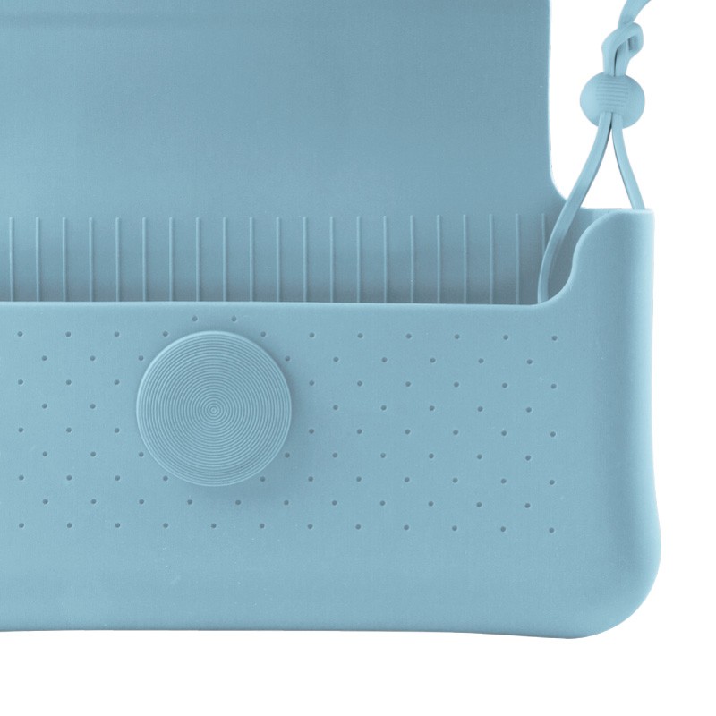 Bone蹦克設計的專利無鉤包，完全沒有金屬件，不刮傷手機，束環扣可調節長度