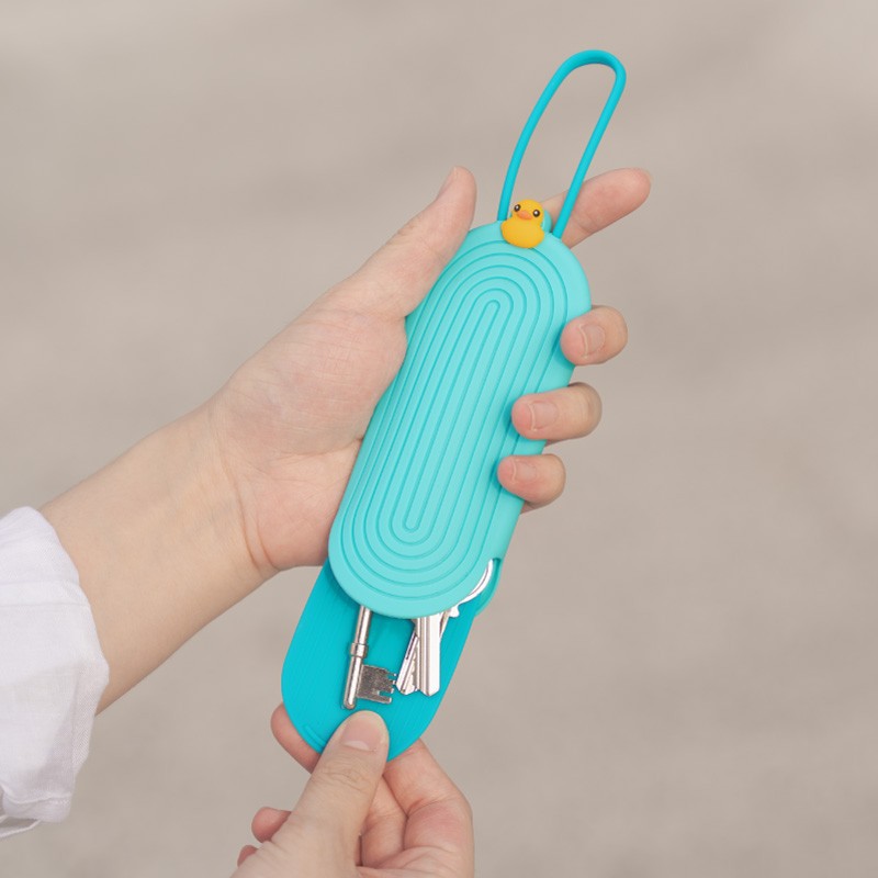 鑰匙金屬扣環，讓鑰匙乖乖收納，排列自己想要的順序