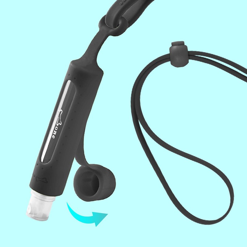 蓋子一體成型設計不遺失，秒速開蓋消毒；減少噴嘴暴露在空氣中接觸細菌，降低風險