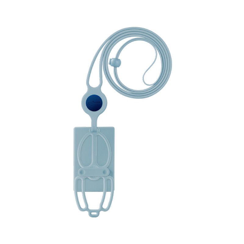 斜背手機綁三代-卡套-莫蘭迪藍