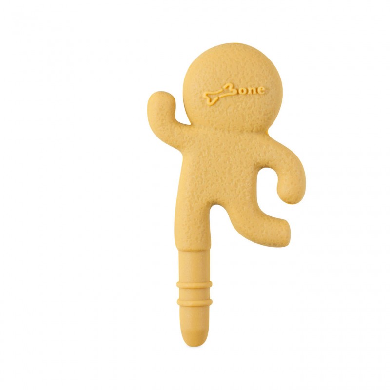 薑餅人耳機塞-咖啡