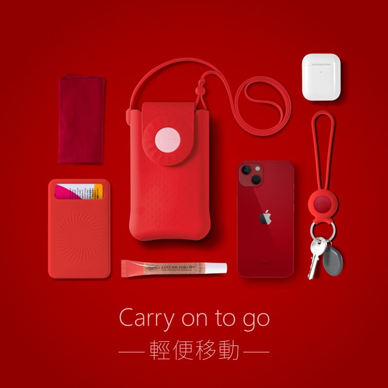 【優集購】泡泡斜背手機包