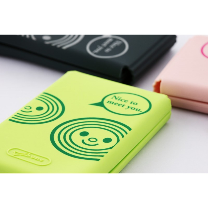 矽膠可水洗_雙層磁吸收納夾[可收納口罩 / 卡片 / 名片]