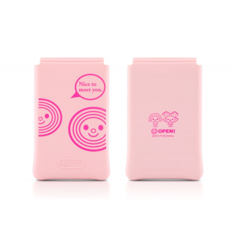 矽膠可水洗_雙層磁吸收納夾[可收納口罩 / 卡片 / 名片] - 粉紅色