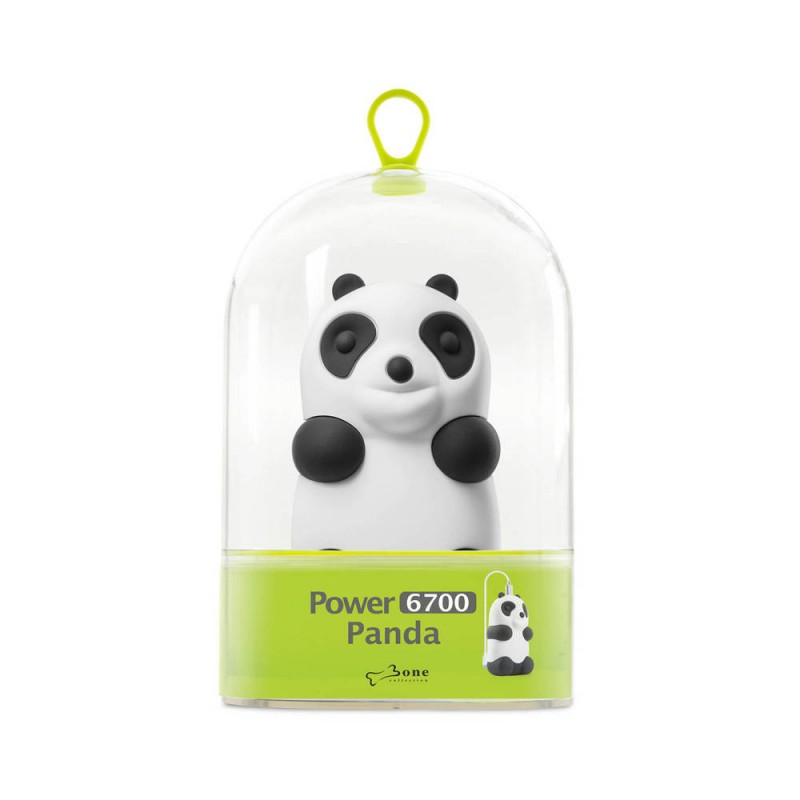 公仔行動電源6700-貓熊
