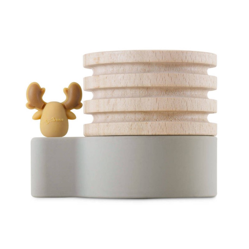 原木擴香台 Wood Diffuser - 麋鹿先生(背面)