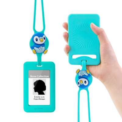 頸掛開窗識別證套-寶可夢角色