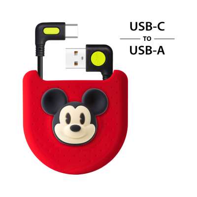 L型轉角傳輸充電線收納組 - USB-C