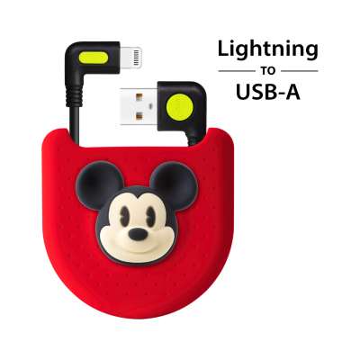 L型轉角傳輸充電線收納組 - Lightning
