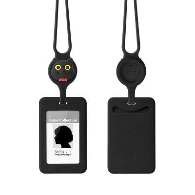 頸掛開窗識別證套