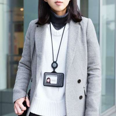 【優集購】頸掛識別證套