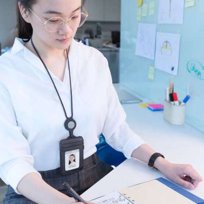 【優集購】頸掛識別證套