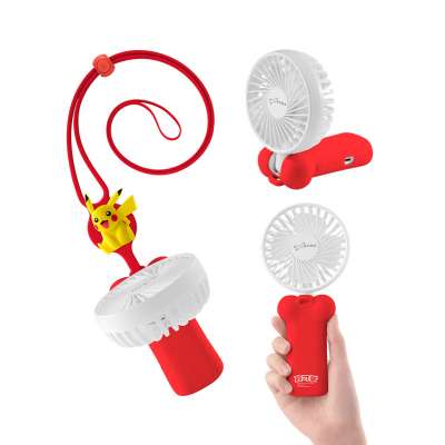 頸掛折疊三用風扇-寶可夢角色