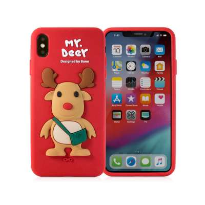 iPhone XS Max 手機殼 公仔保護套 (6.5吋)