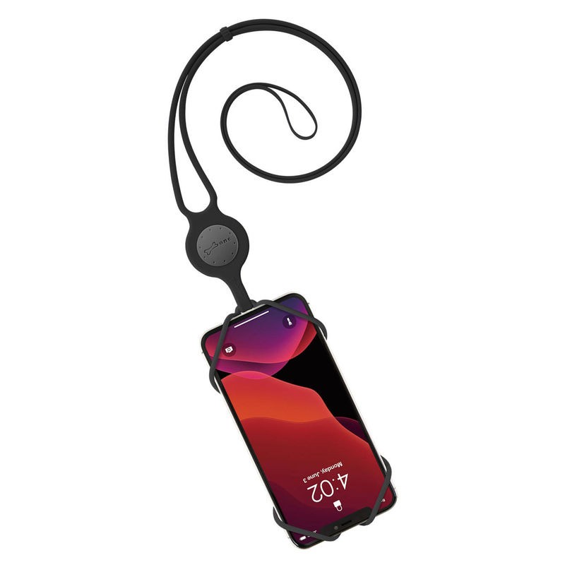 Lanyard PhoneTie 2 - Card Holder (Black)