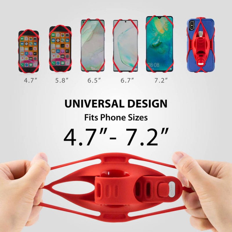 Bike Tie 4 - Bike Phone Mount