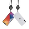 iPhone 12 シリーズ専用 クリアケース ネックストラップ付 (Bone Lanyard Case)