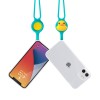 iPhone 12 シリーズ専用 クリアケース ネックストラップ付 (Bone Lanyard Case)