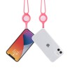 iPhone 12 Pro Max専用 クリアケース ネックストラップ付 (Bone Lanyard Case)
