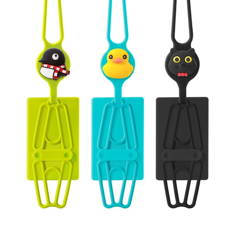 [クラウドファンディング] Bone CrossBody 斜めがけ スマホ ストラップ (カードケース付)